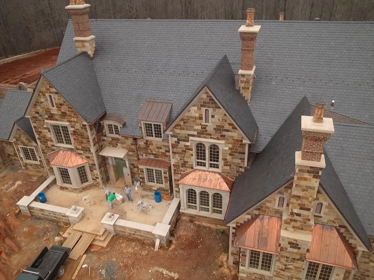 Craftsman Roofing Roof Waterproofing project in Old Great Falls Historic District